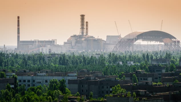 The Ukrainian city of Pripyat was evacuated the day after the nuclear blast at Chernobyl.