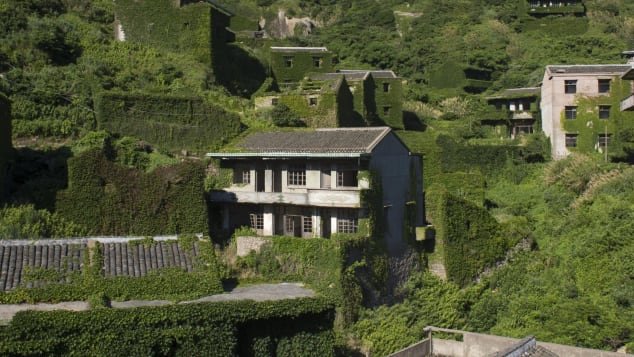 The abandoned village of Houtouwan on Shengshan Island, which is part of the Shengsi Archipelago.