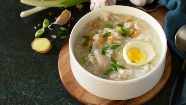 Arroz caldo is partly Spanish, partly Chinese and 100% Filipino.