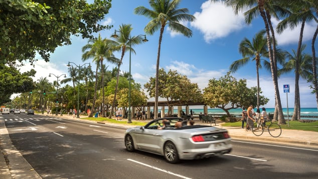 Kerby was recently quoted $3,000 for a week's car rental in Hawaii.