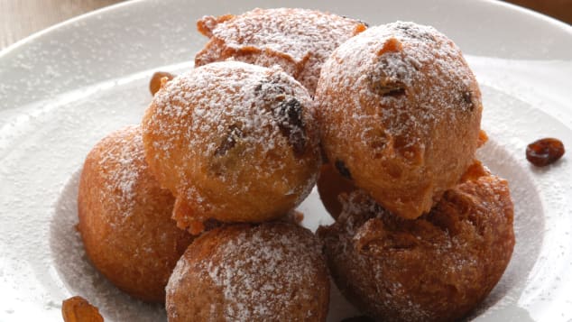 Venice's raisin- and pine nut-stuffed donuts are only available during carnival season.