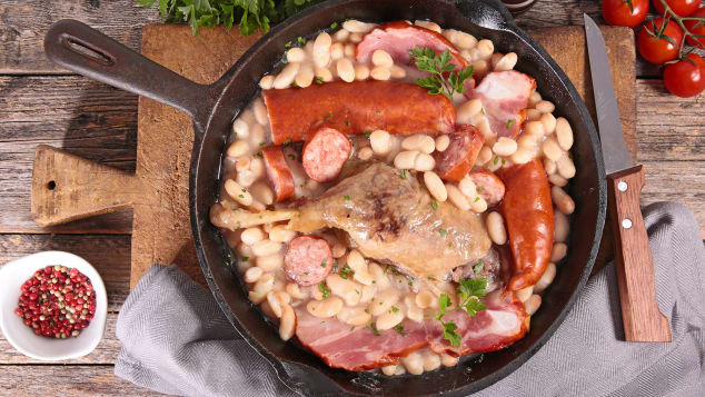 Cassoulet: The earthy stew is the heartiest of hearty French dishes.