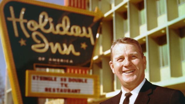 Jan 1. 1960 - Memphis, TN, U.S. - Kemmons WIlson, founder of Holiday Inns, at a midtown Memphis inn circa 1960 (Credit image c The Commercial Appeal ZUMApress.com)