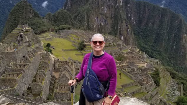 American tourist Kathryn Martucci spoke to CNN about being stuck in Machu Picchu, Peru.