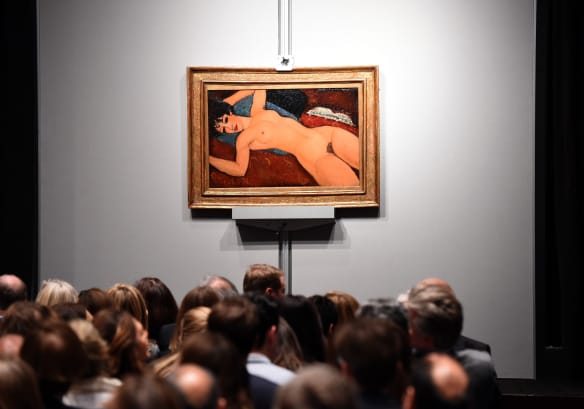 Amedeo Modigliani's "Nu couche"