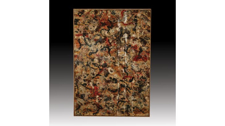 Jackson Pollock painting auction