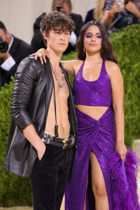 39 met gala red carpet 2021_Camilla Cabello Shawn Mendes