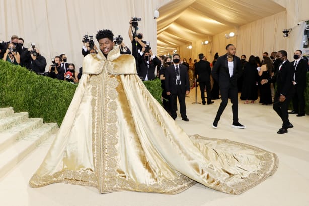 50 met gala red carpet 2021_Lil Nas X