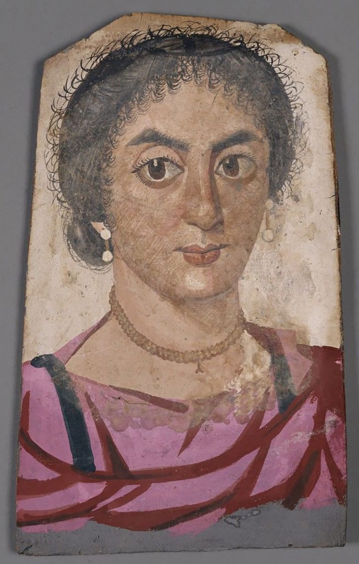 Momie Portrait d'une jeune femme, ca.  170 -200.