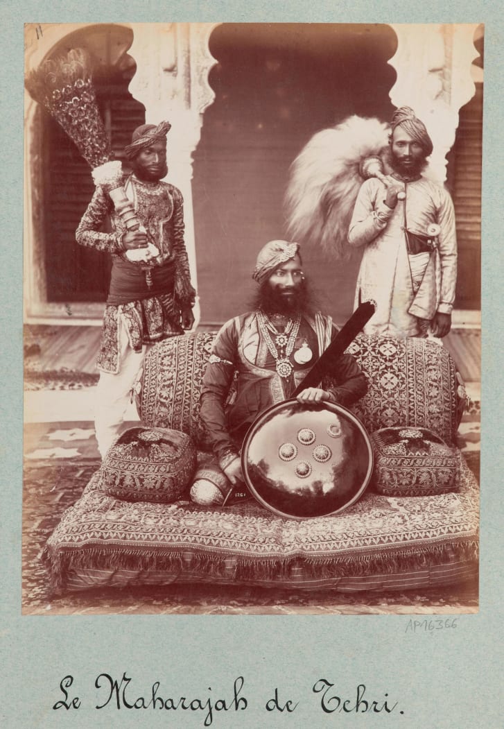 1882 он Энэтхэгийн Сир Пратаб Сингхийн хөрөг 