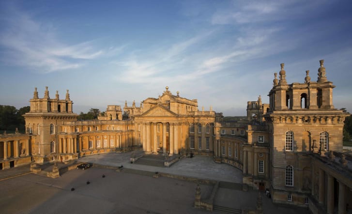 The toilet was part of an exhibition by artist Maurizio Cattelan, held at Blenheim Palace, Oxfordshire. 