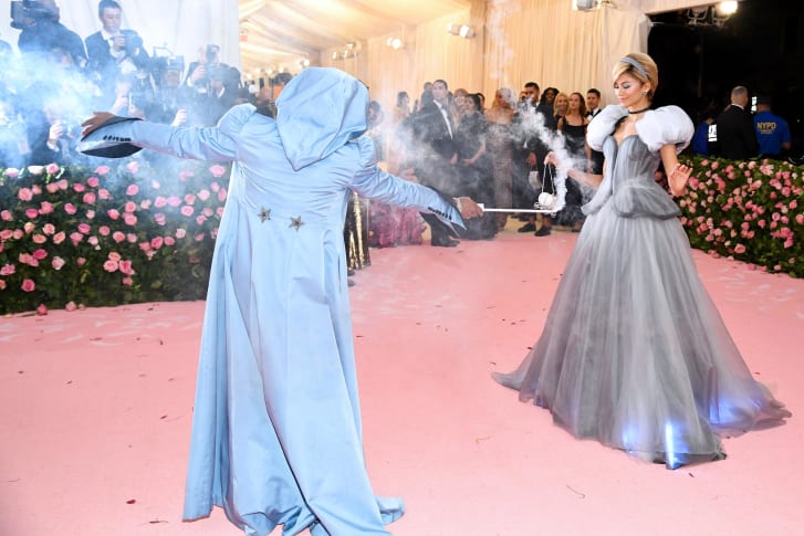 Zendaya attends the Met Gala. 