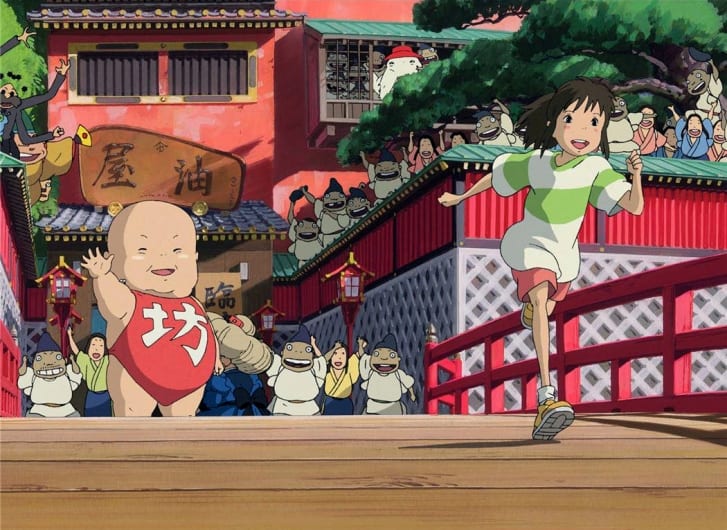 "Spirited Away" (2001)