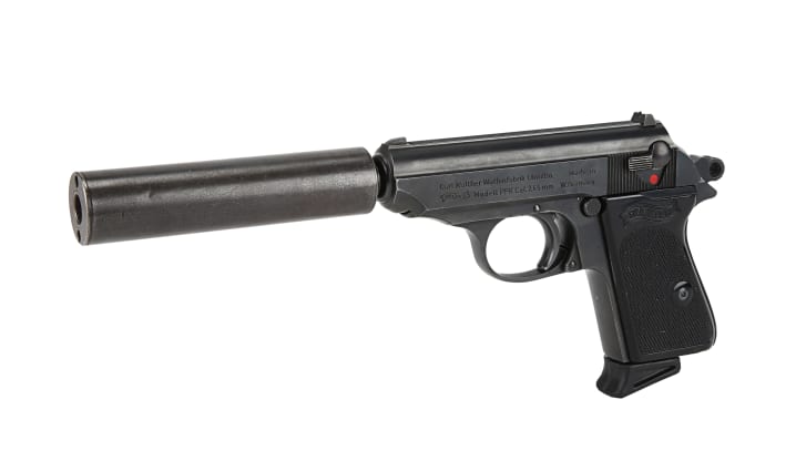 Pierce Brosnan's gun from "GoldenEye" could set you back Â£60,000