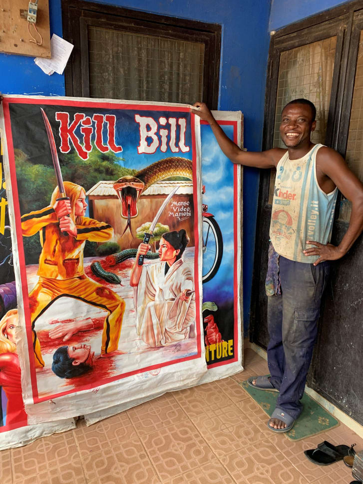 Kill Bill with artist