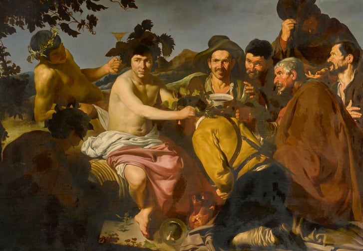 A 19th-century copy of Diego Velázquez's "Triumph of Bacchus" has a low estimate of just $10,000 at Thursday's sale.