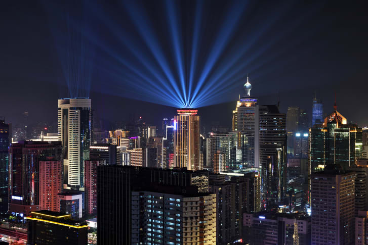 Shenzhen's International Trade Center was once China's tallest building.