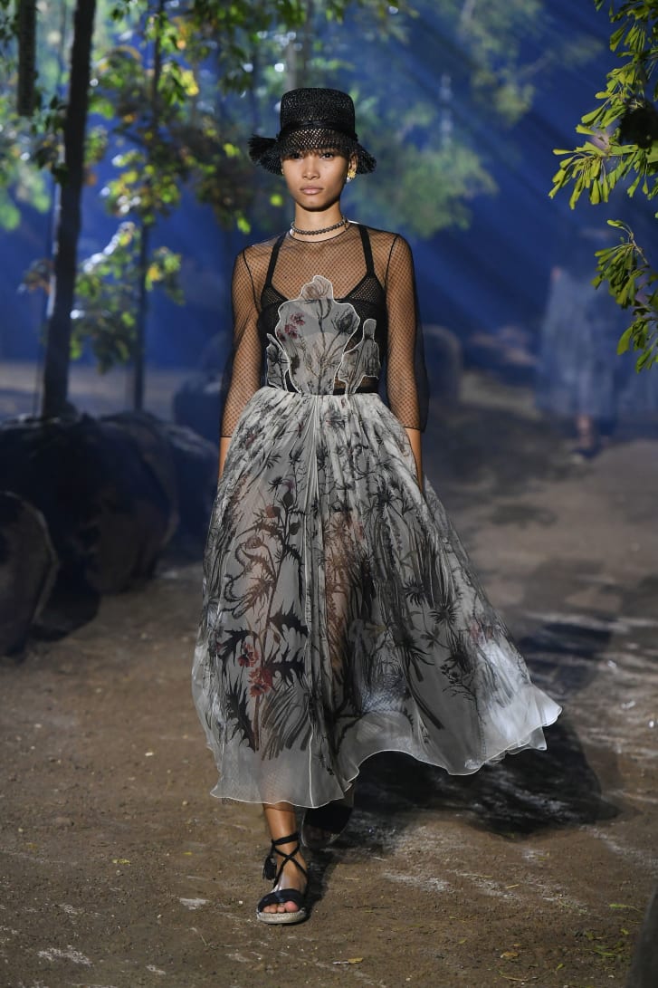 A model walks the runway during the Christian Dior Womenswear Spring-Summer 2020 show at Paris Fashion Week in September 2019.
