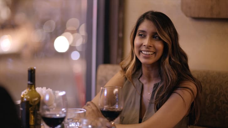 Nadia Jagessar on episode two of "Indian Matchmaking."