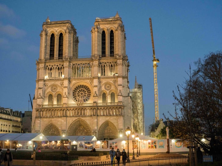 Notre Dame in December 2020. 