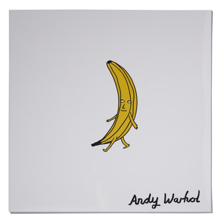 For the 45th anniversary of The Velvet Underground  Nico in 2012 British artist David Shrigley illustrated a special edition  reissue cover for Castle Face Records