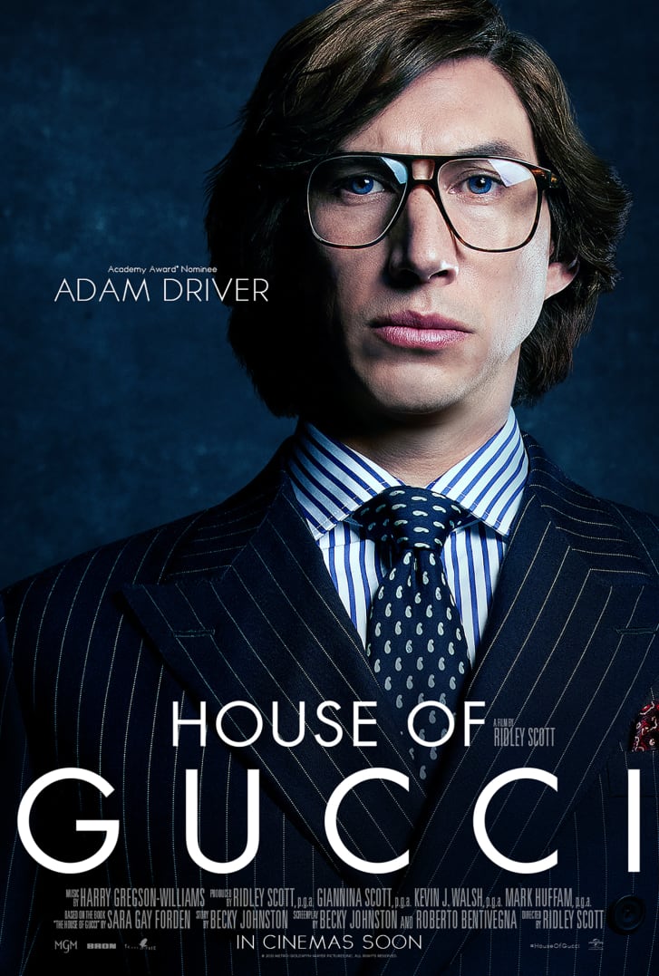 Adam Driver in "House of Gucci"