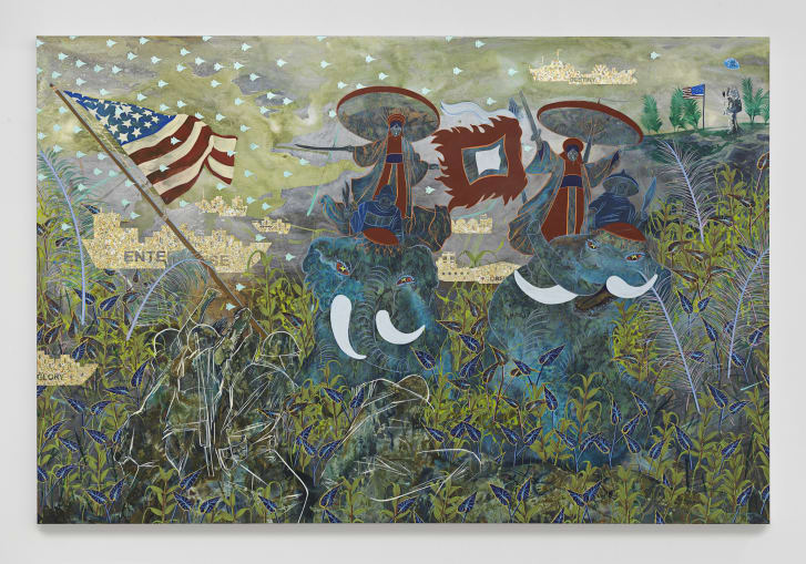 "Anno Domini 40, 1945, 1969" (2022) by Tammy Nguyen.