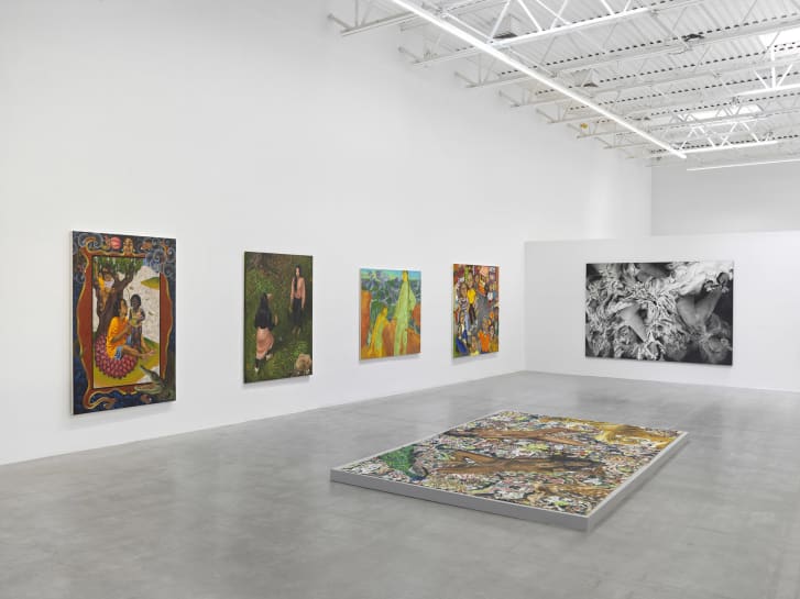 Installation view of "Wonder Women."