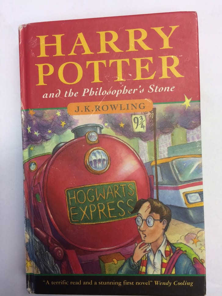 First edition of Harry Potter book with two typos sold for