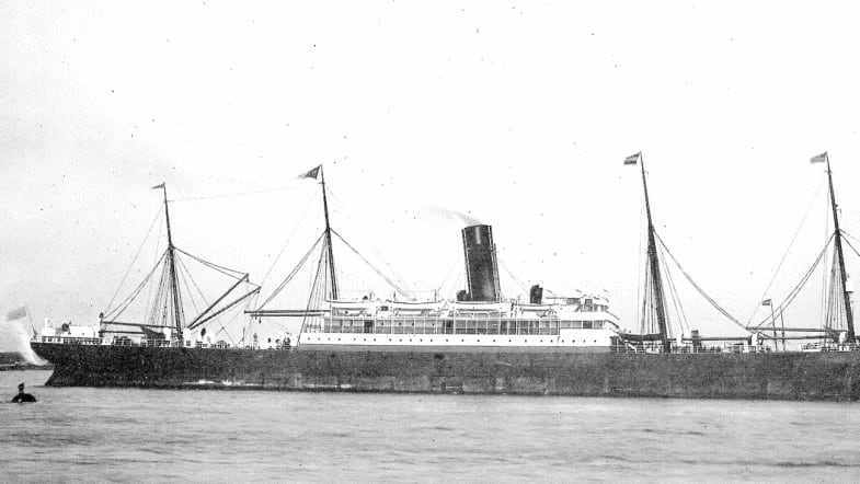 The SS Mesaba was torpedoed while in convoy in 1918, six years after it tried to warn the Titanic of the iceberg.