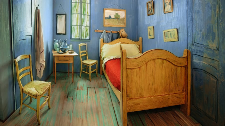 van gogh's bedroom is available on airbnb | cnn travel
