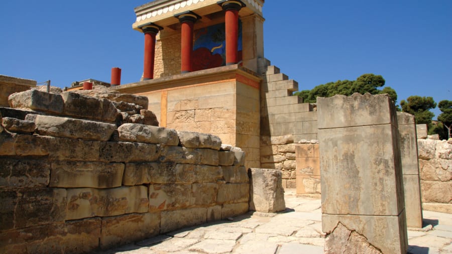 Greece - The palace of Knossos, Crete