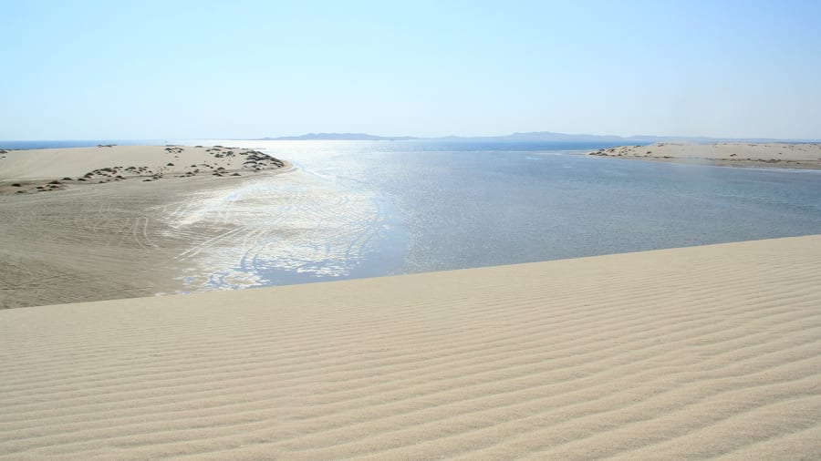 Qatar deserts Doha Inland Sea