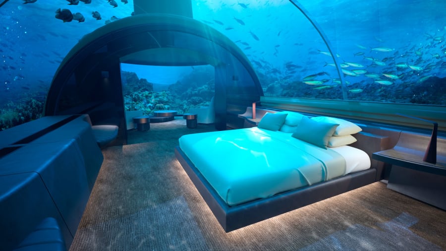 in maldives, 'world's first' underwater hotel residence will open
