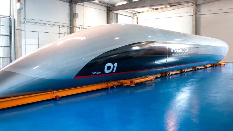 Image result for First Hyperloop Passenger Capsule Unveiled