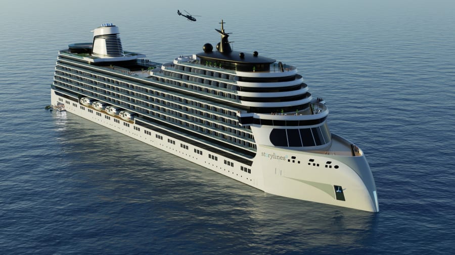 01 Storylines residential cruise ship concept