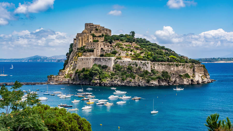 18 ischia italy aragonese castle