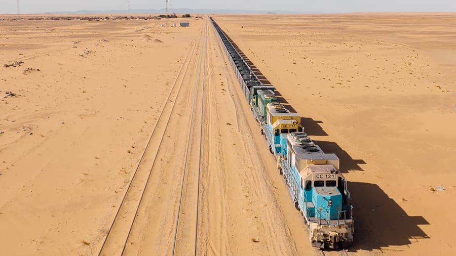 02 honeymoon iron ore train Mauritania