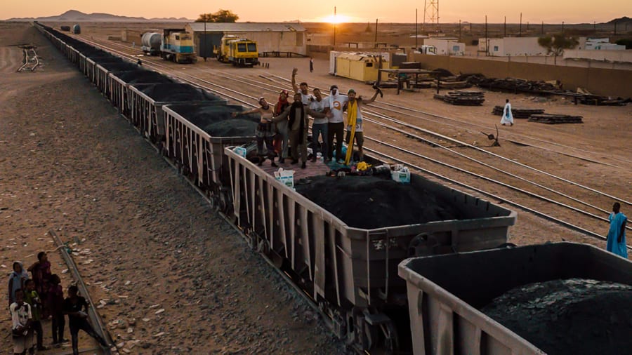06 honeymoon iron ore train Mauritania