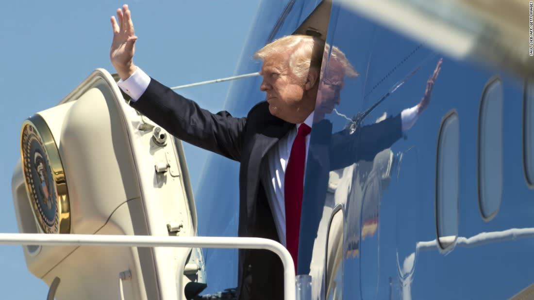 Inside Trump's Air Force One: 'It's like being held captive'