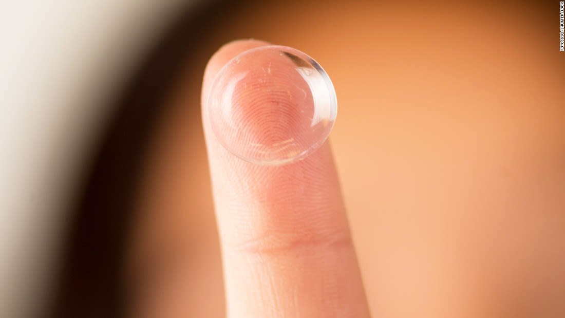 Do you wear contact lenses? You should switch to glasses to stop spreading the virus