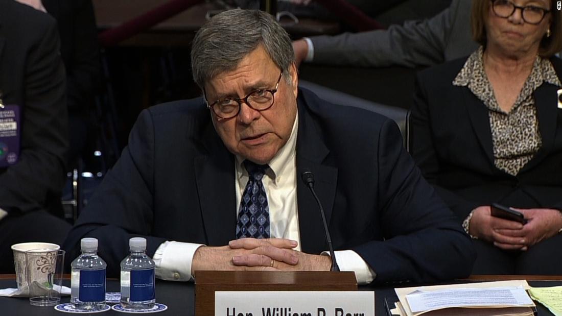READ: Attorney General William Barr's opening statement for House hearing