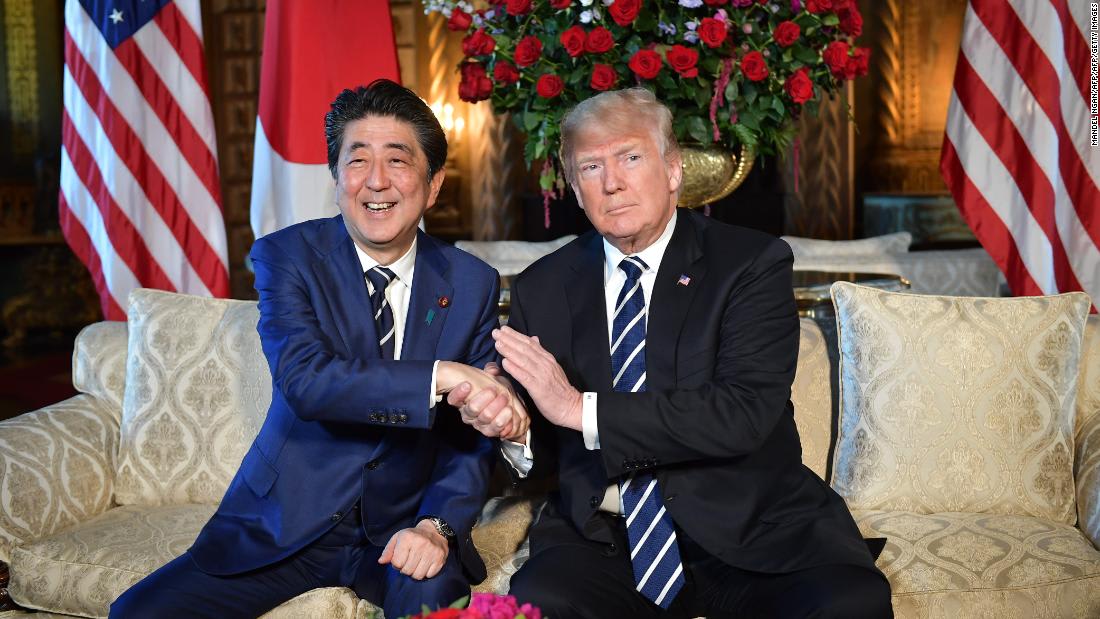 Trump arrives in Japan eager for flattery and pomp