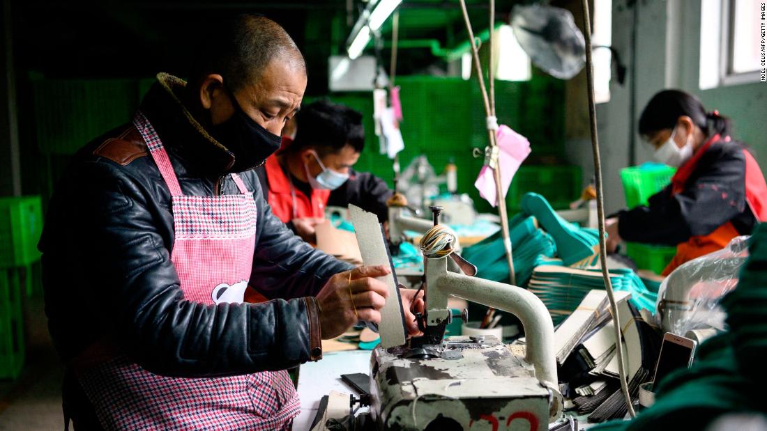 China's factories just had a historically terrible month because of the coronavirus
