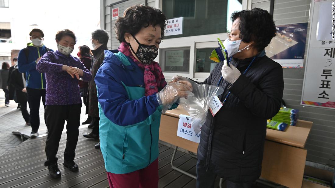 South Korean election turnout soars to highest in almost 30 years despite pandemic