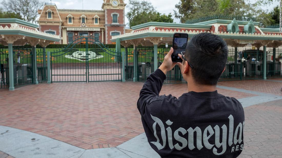 Disney is postponing the reopening of Disneyland