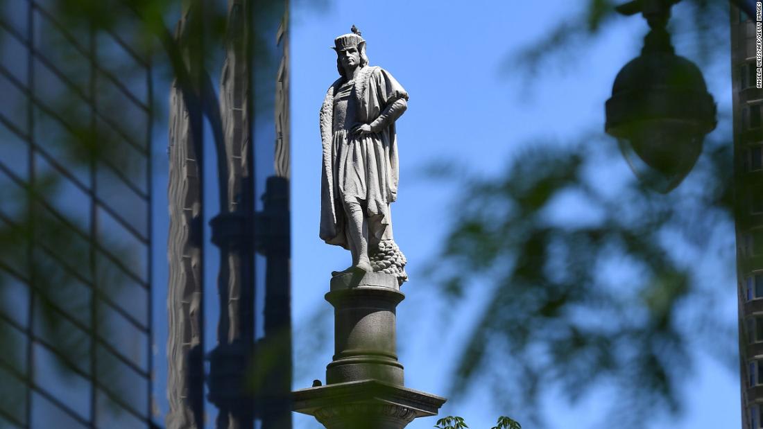 Cuomo, de Blasio don't want to see Christopher Columbus statue removed or NYC's Columbus Circle renamed