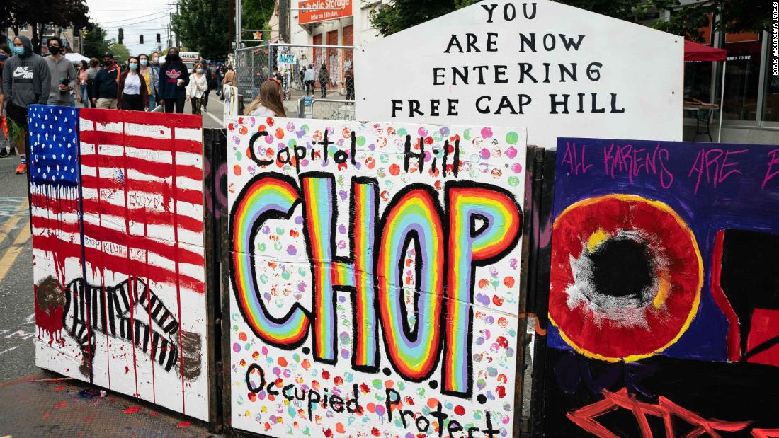 Protesters have occupied part of Seattle's Capitol Hill for a week. Here's what it's like inside