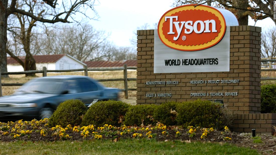 China halts imports from Tyson Foods plant over coronavirus fears