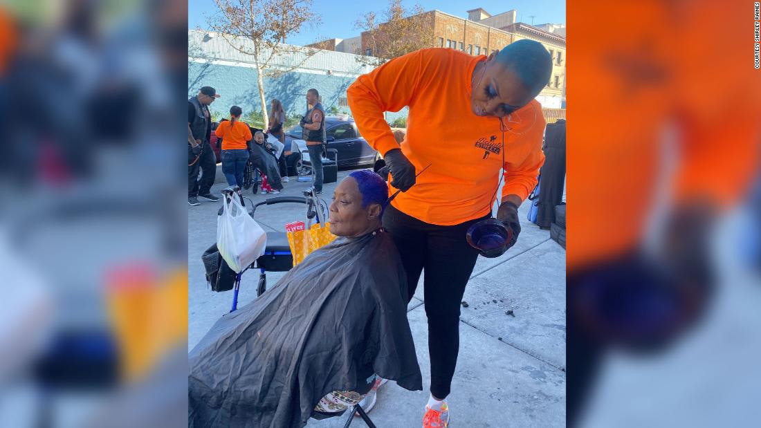 This woman is beautifying Skid Row one makeover at a time. And not even the pandemic can stop her from helping the homeless